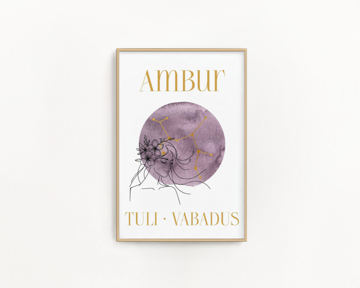 Tähtkujuposter Ambur