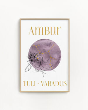 Tähtkujuposter Ambur