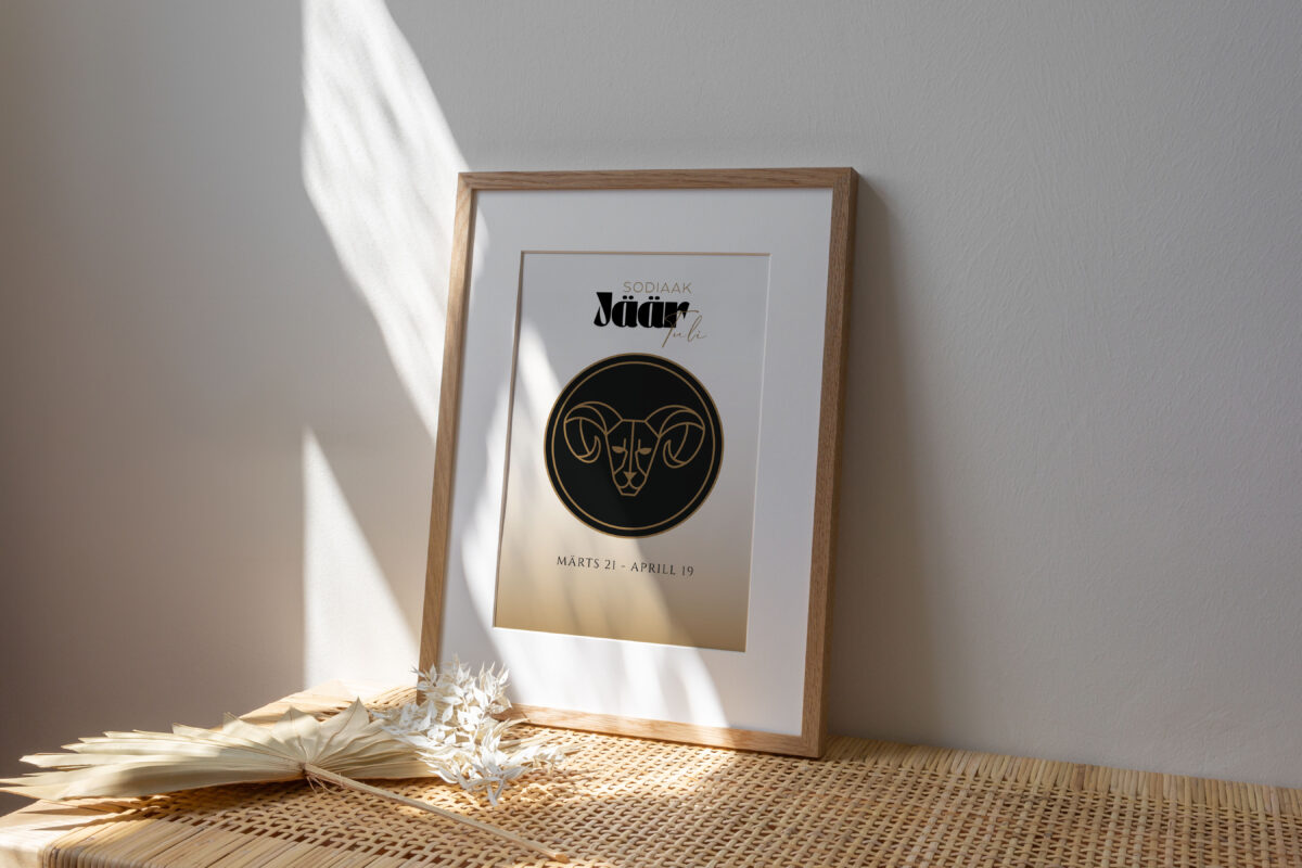 Tähtkujuposter Jäär - Image 3