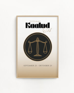 Tähtkujuposter Kaalud