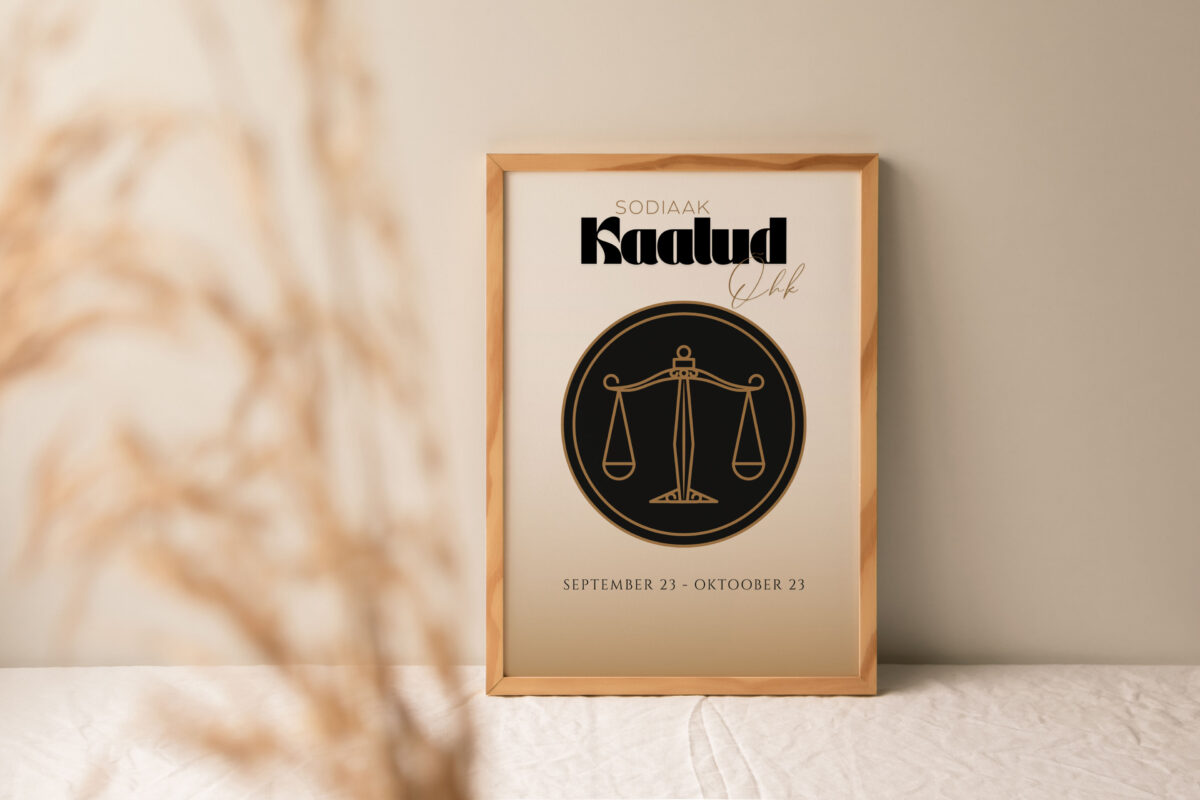 Tähtkujuposter Kaalud - Image 3