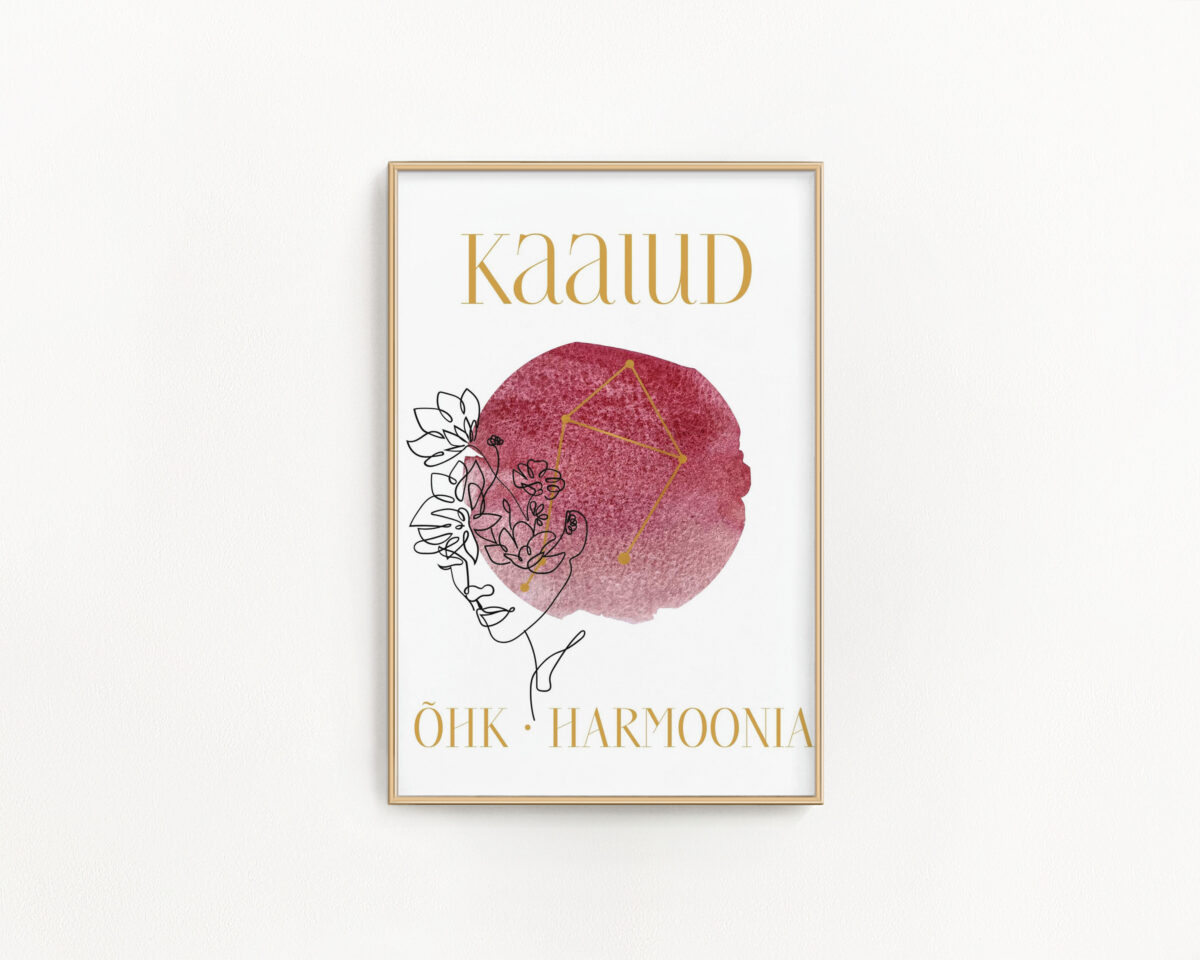 Tähtkujuposter Kaalud