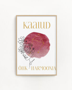 Tähtkujuposter Kaalud