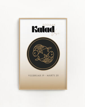 Tähtkujuposter Kalad