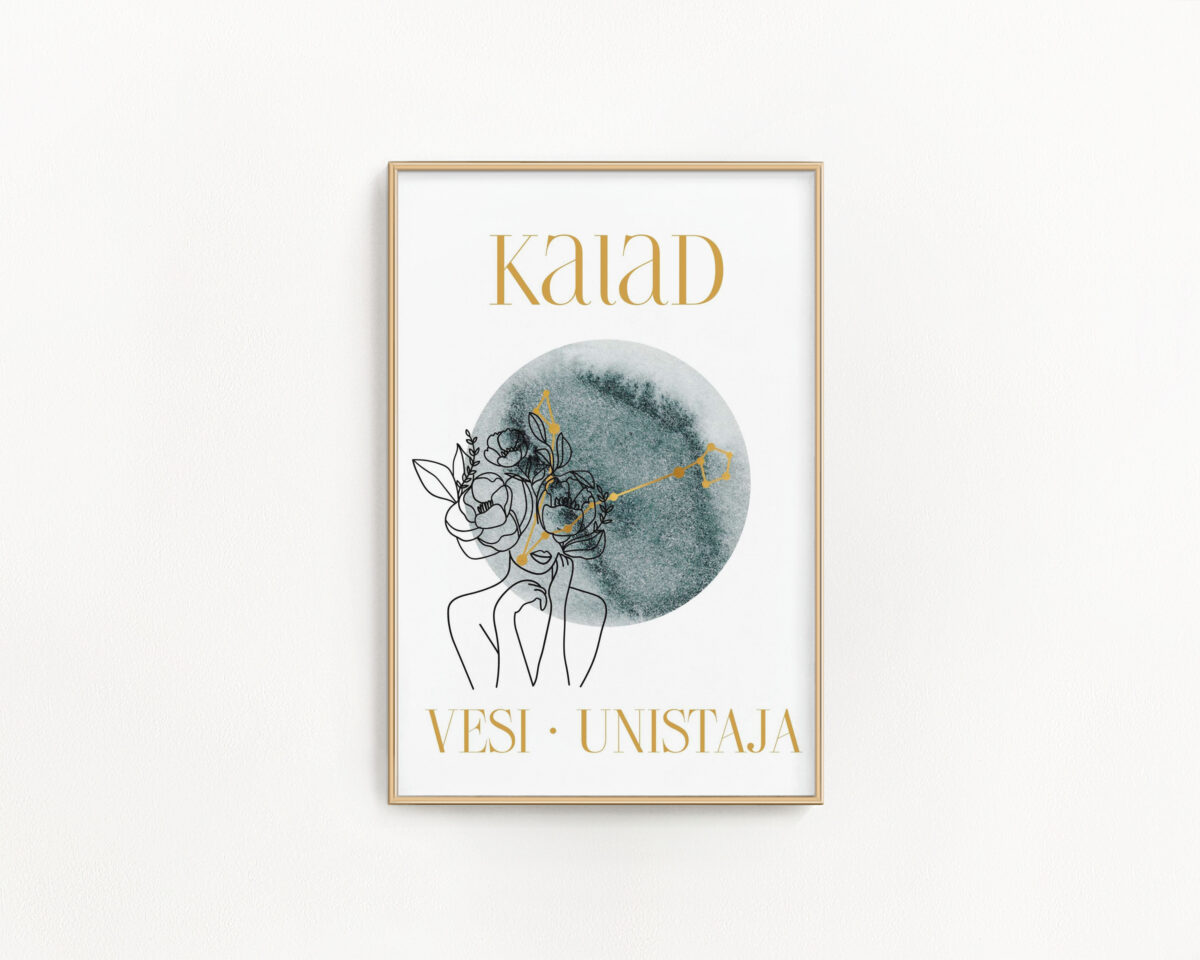 Tähtkujuposter Kalad