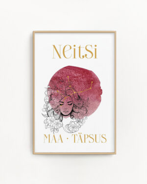 Tähtkujuposter Neitsi