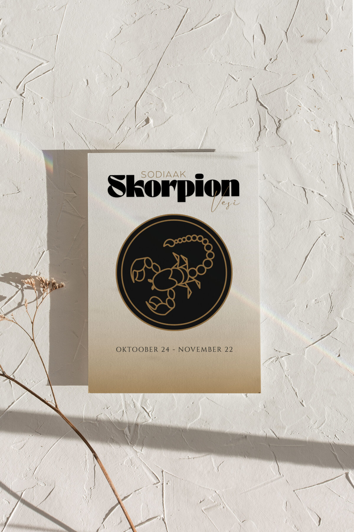 Tähtkujuposter Skorpion - Image 3