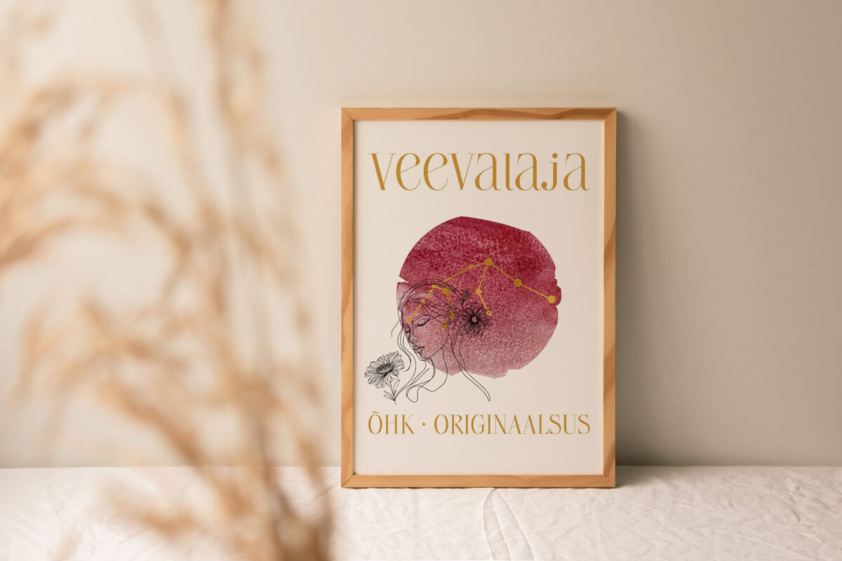 Tähtkujuposter Veevalaja - Image 2