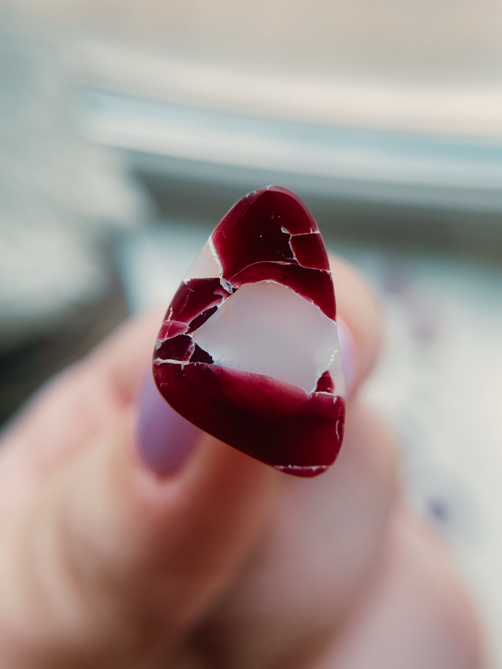 Kõrvarõngad Punane Marmor 45