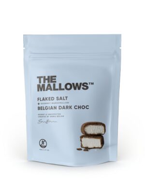 THE MALLOWS DARK CHOCOLATE & MALDON SEASALT  - gurmeevahukomm 90g
