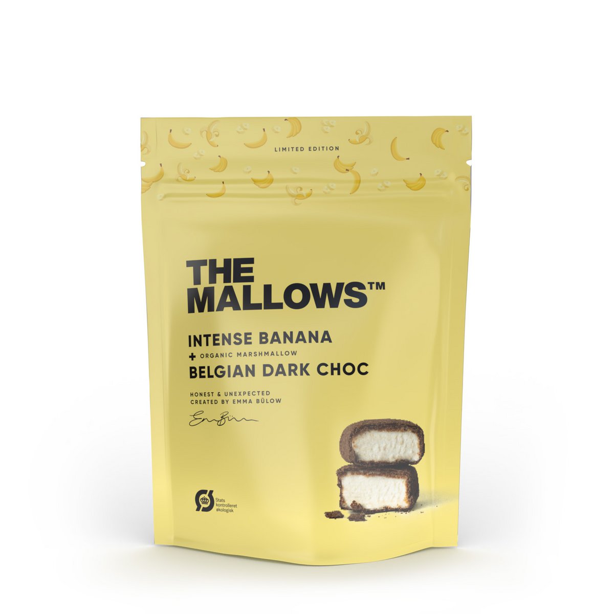THE MALLOWS INTENSE BANANA & DARK CHOC - gurmeevahukomm 90g