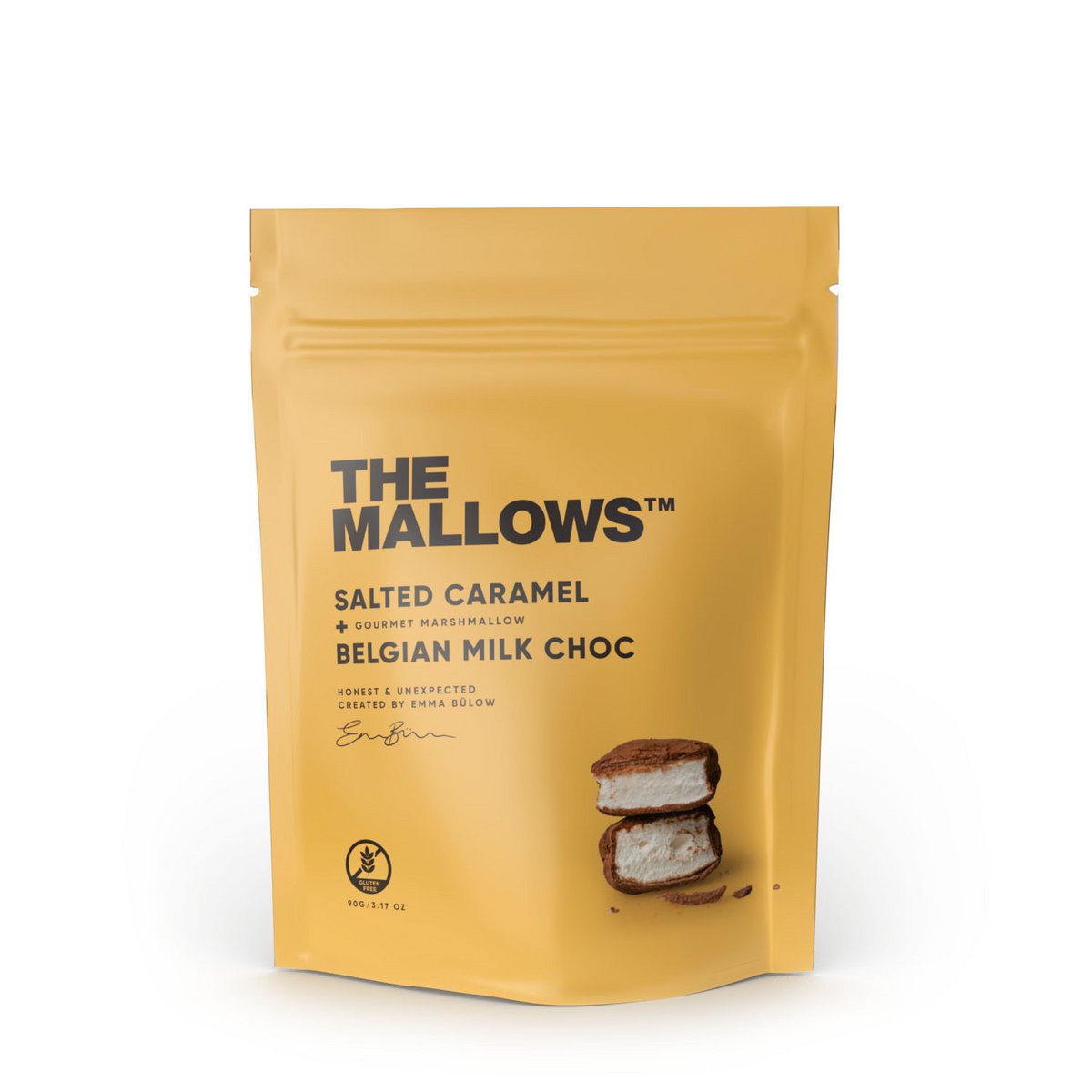 THE MALLOWS SALTED CARAMEL & MALDON SEASALT - gurmeevahukomm 90g - Image 2