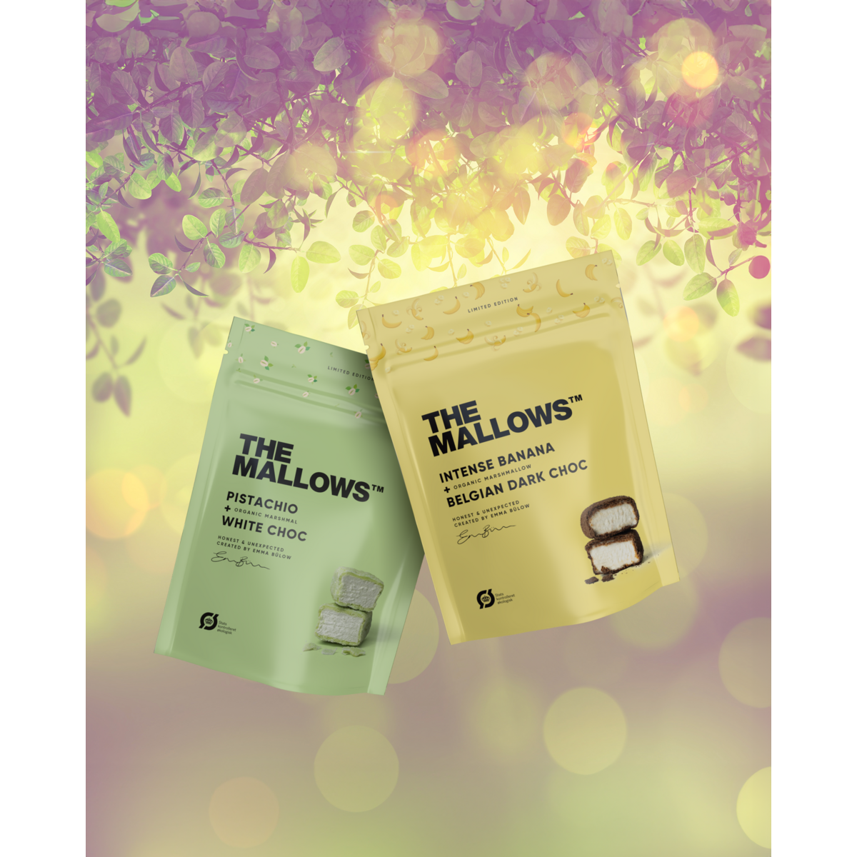 THE MALLOWS INTENSE BANANA & DARK CHOC - gurmeevahukomm 90g - Image 4