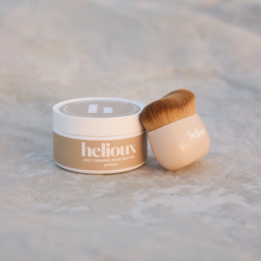 HELIOUX® Self Tanner Brush For Face & Body - päevituspintsel - Image 3