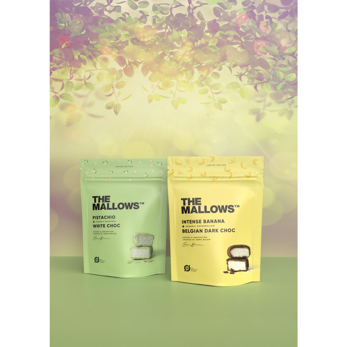 THE MALLOWS INTENSE BANANA & DARK CHOC - gurmeevahukomm 90g - Image 3