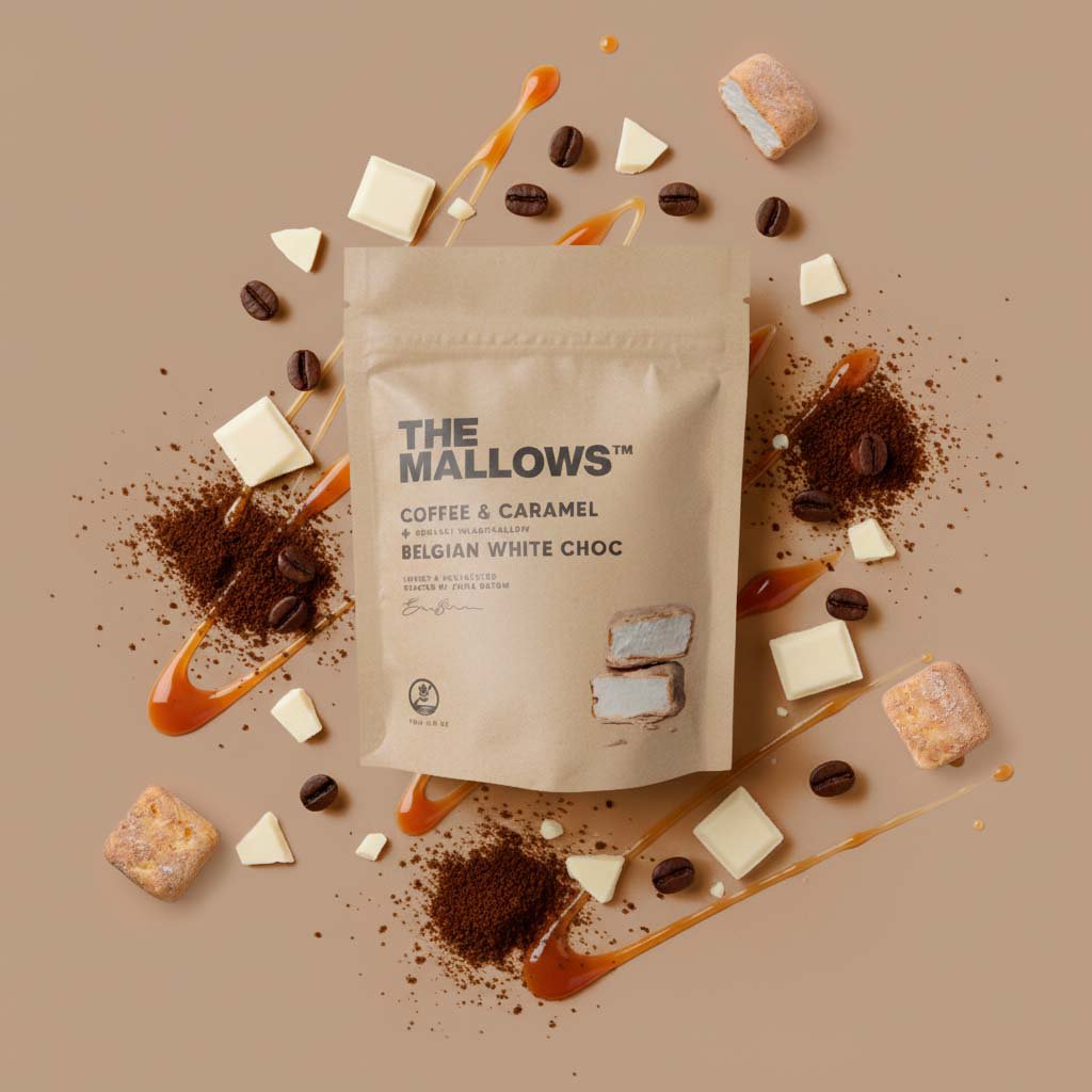 THE MALLOWS COFFEE & CARAMEL - gurmeevahukomm 90g - Image 4