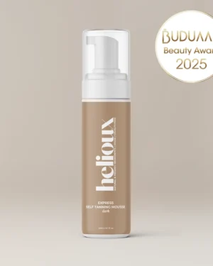 HELIOUX® Self Tanner Mousse 1-3 Hour Express | Dark - isepruunistav vaht