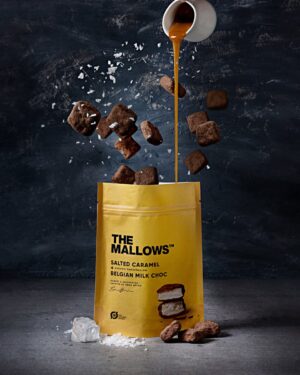 THE MALLOWS SALTED CARAMEL & MALDON SEASALT  - gurmeevahukomm 90g