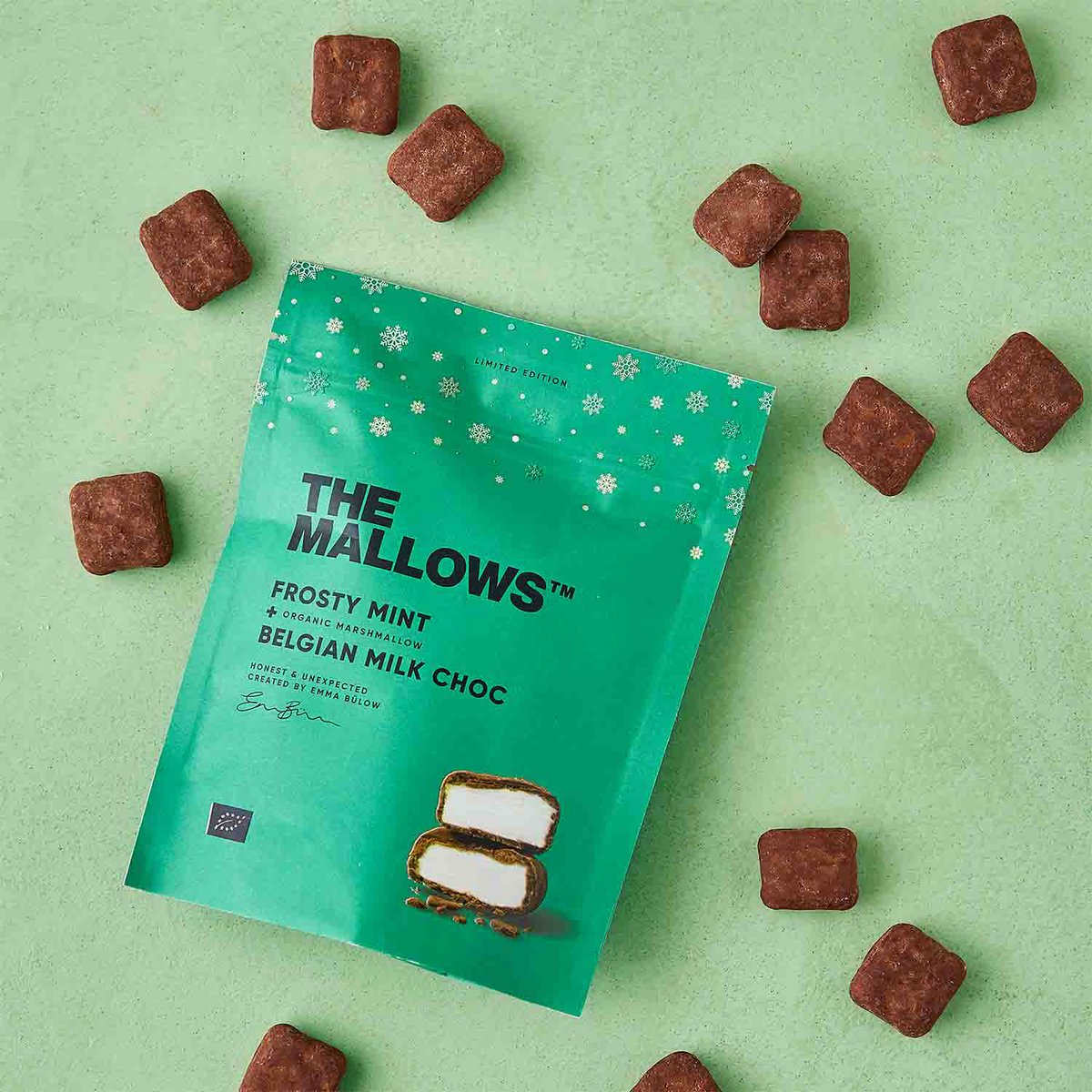 THE MALLOWS MINT & MILK CHOC - gurmeevahukomm 90g - Image 2
