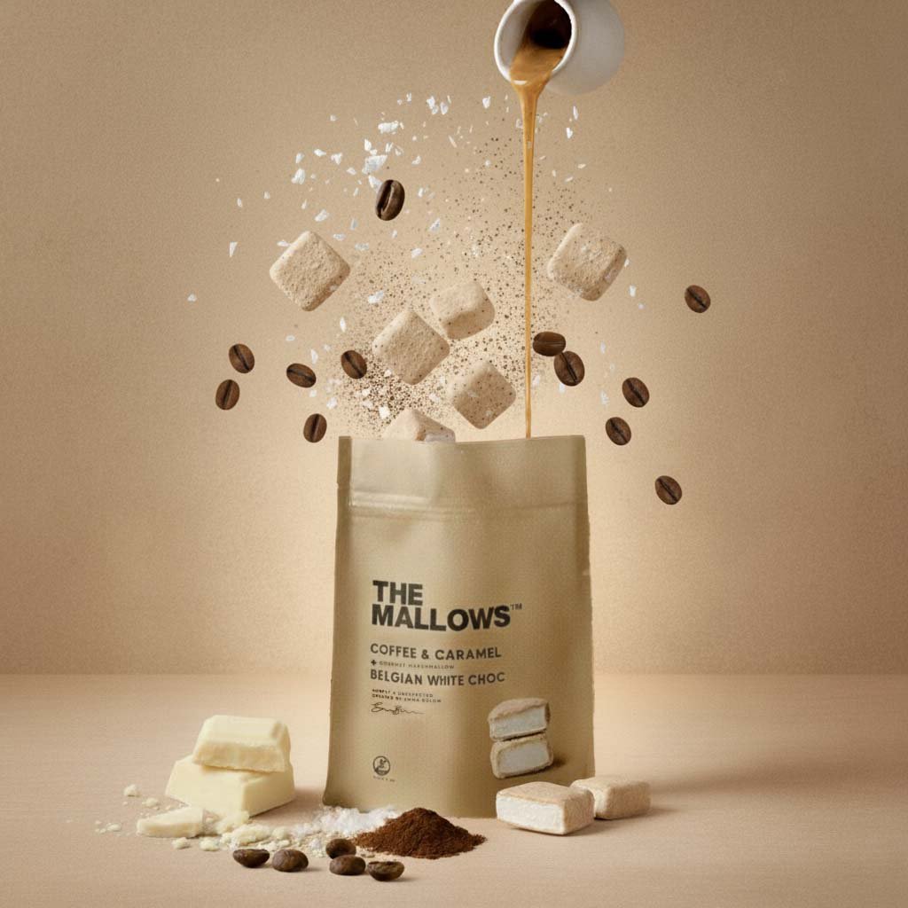 THE MALLOWS COFFEE & CARAMEL - gurmeevahukomm 90g