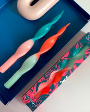 Küünlakomplekt Miami 2tk, jade