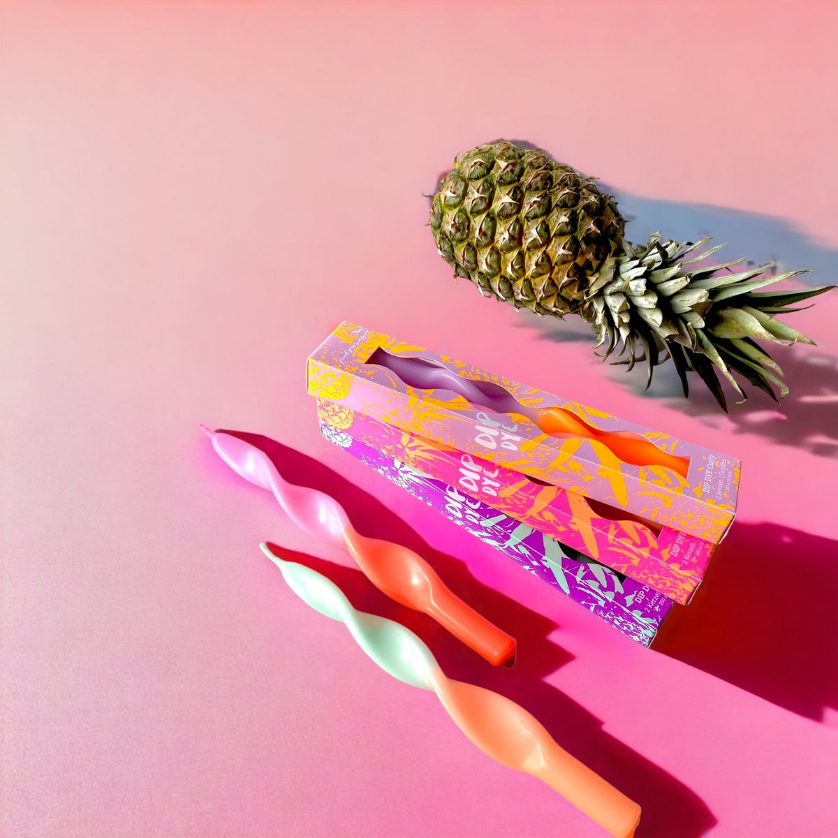 Küünlakomplekt Miami 2tk, lilla - Image 5