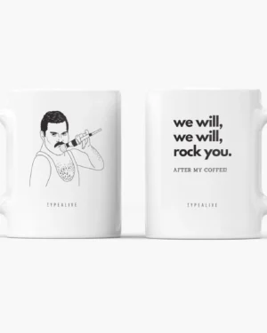 Tass ROCK YOU 300ml, keraamiline