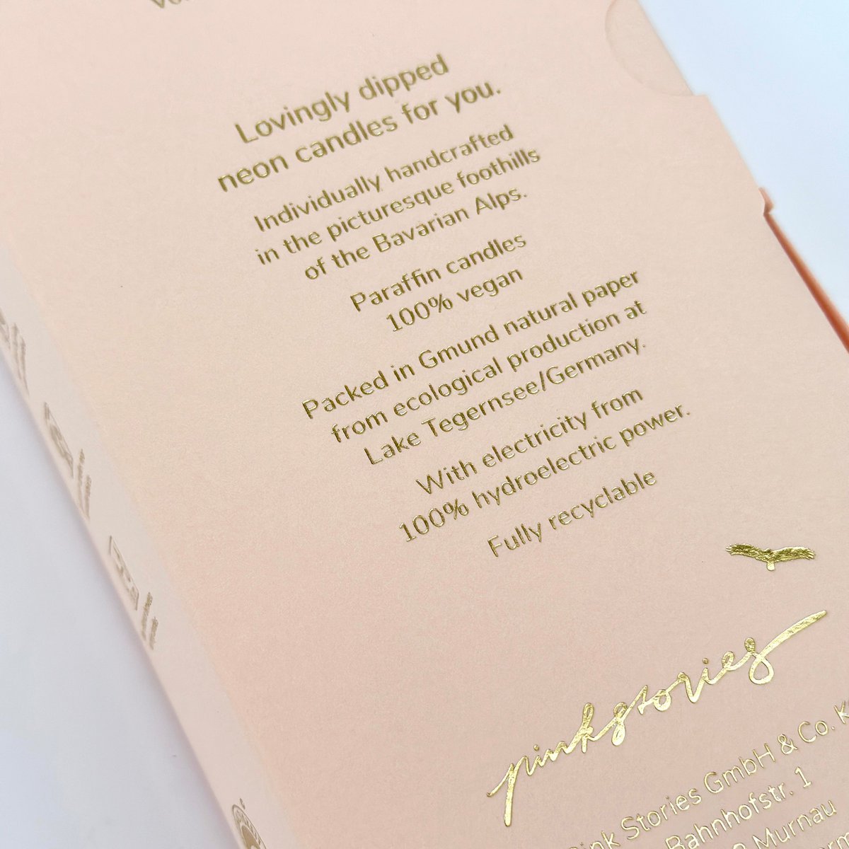 Küünlakomplekt Swirl 3tk, kuldne - Image 3