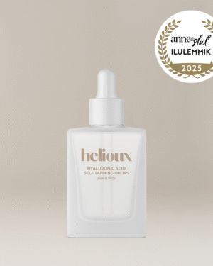 HELIOUX® Hyaluronic acid Self tanning drops - Isepruunistavad tilgad