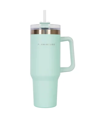 FLAMINGUEO termospudel kõrrega 1.18L, mündiroheline