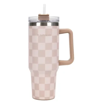 FLAMINGUEO termospudel kõrrega 1.18L, beežid ruudud