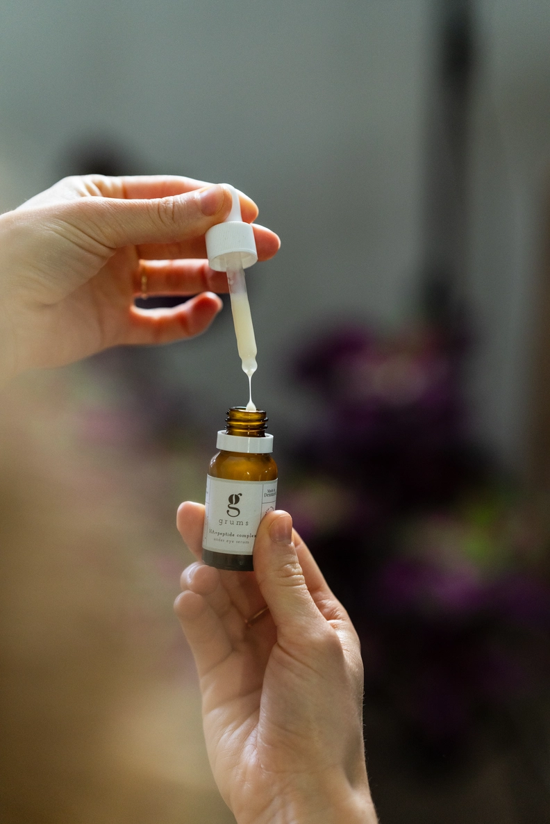 grums. HA + Peptide Complex silmaseerum 15ml – vananemisvastane ja helendav - Image 3