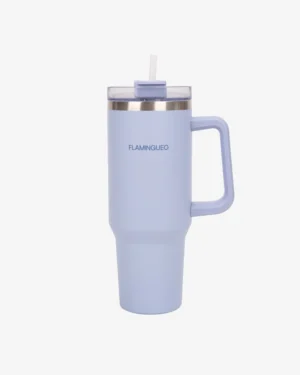 FLAMINGUEO termospudel kõrrega 1.18L, lavendelsinine