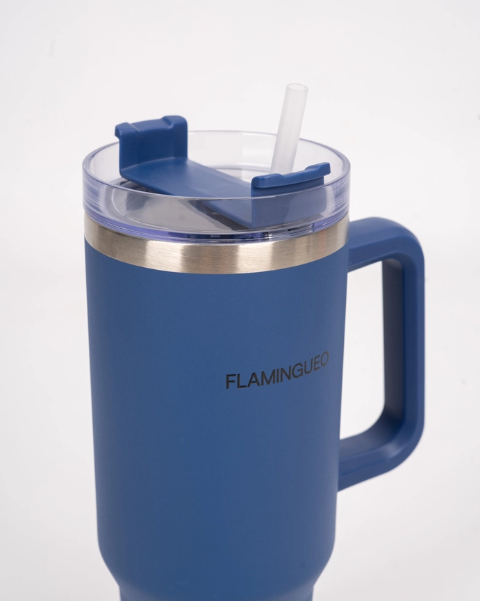 FLAMINGUEO termospudel kõrrega 1.18L, sinine - Image 3
